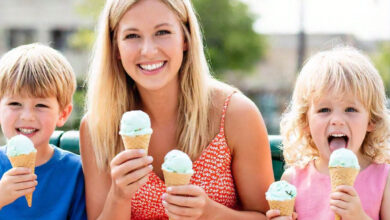 Mint Chocolate Chip Ice Cream