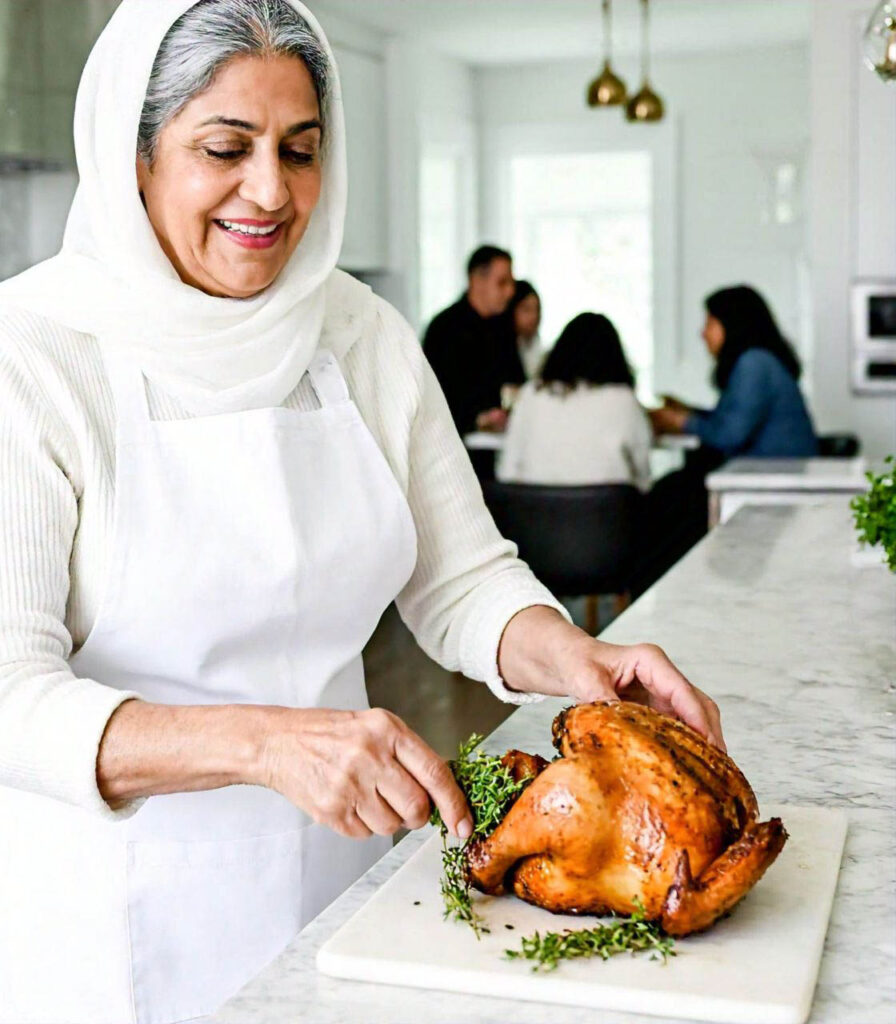 Thyme-Infused Roasted Chicken