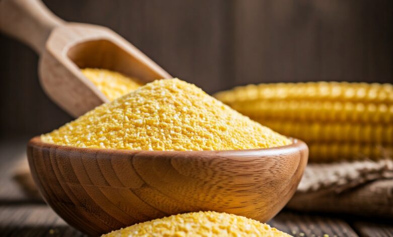 Cornmeal (Zea mays)