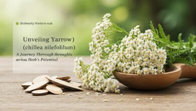 yarrow achillea millefolium