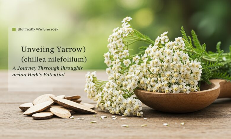 yarrow achillea millefolium